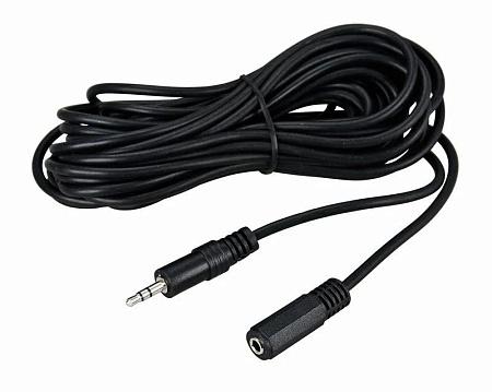 Кабель соединительный Rexant 17-4006 3.5 mm jack-3.5 mm jack (черный) (5 м) Кабель соединительный Rexant 17-4006 3.5 mm jack-3.5 mm jack (черный) (5 м)