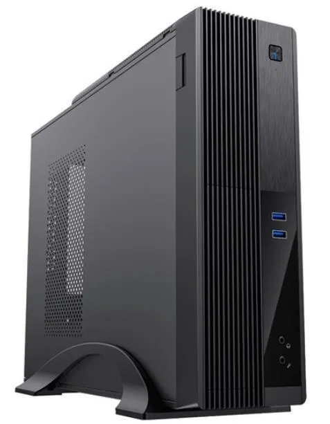 Корпус Powerman ST616 (mATX, Mini-ITX, черный, 450 Вт)/(6188898)