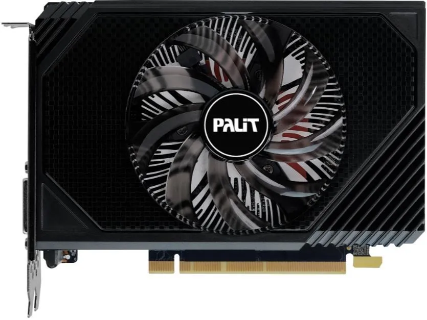Видеокарта Palit Nvidia GeForce RTX 3050 StormX OC 6 Гб (NVIDIA GeForce RTX 3050, GDDR6)/(NE63050S18JE-1070F RTX3050 STORMX OC)