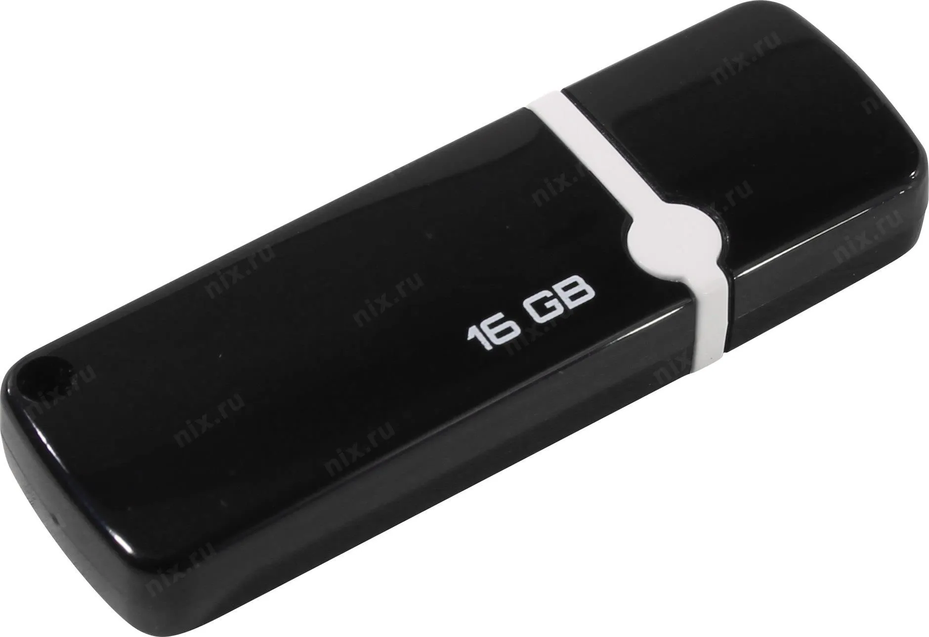 USB flash Qumo Optiva 02,(USB 2.0/16 Гб)-черный (QM16GUD-OP2-black)