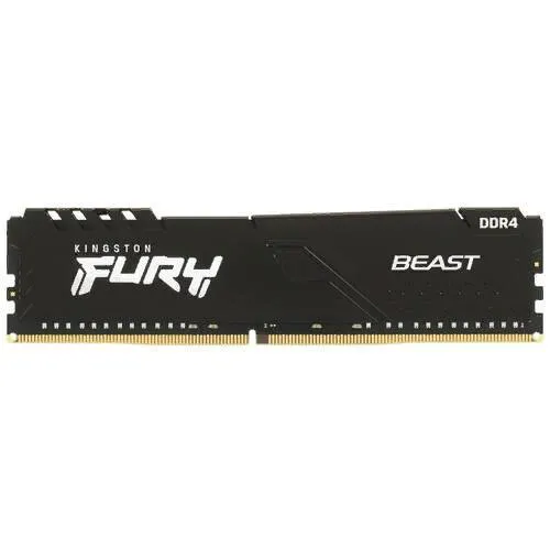 Оперативная память 1x32 GB DDR4 Kingston FURY Beast Black Gaming KF432C16BB/32 (25600 МБ/с, 3200 МГц, CL16)