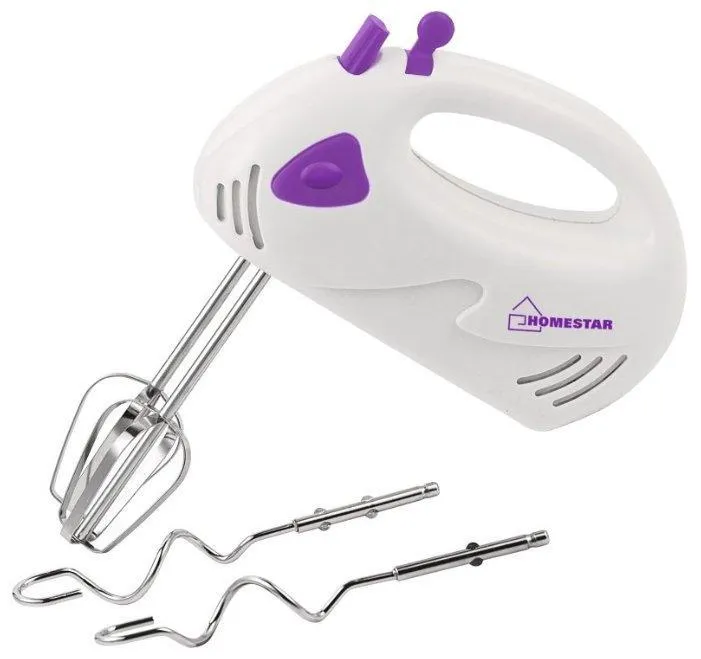 Миксер HOMESTAR HS-2005 (фиолетовый, белый)