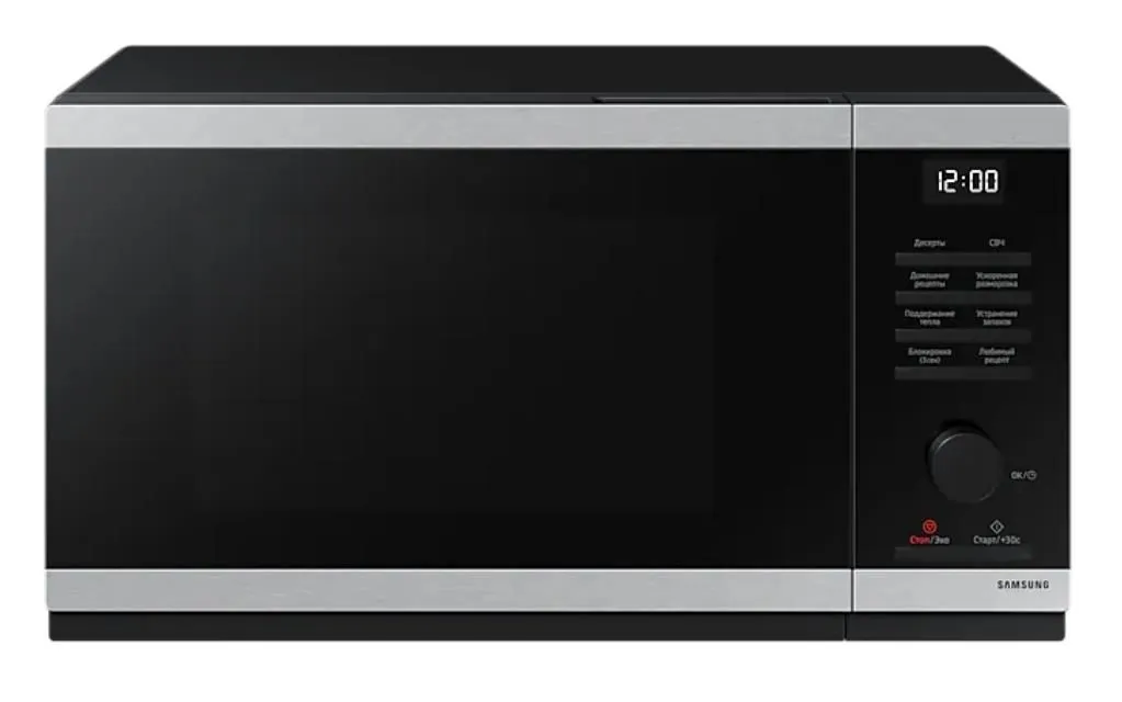 Микроволновая печь Samsung MS23DG4504ATBW (серый, черный)