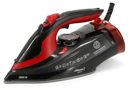 Утюг Atlanta ATH-5579 (красный, черный)