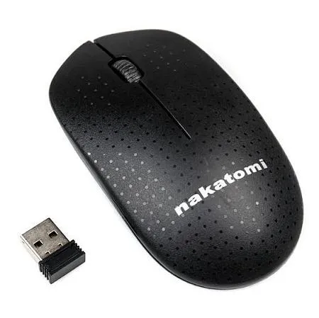 Мышь Nakatomi MRON-02U (USB,черный)/() Мышь Nakatomi MRON-02U (USB,черный)/()