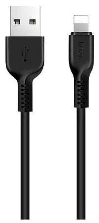 Кабель соединительный Hoco X13 Easy charged (USB 2.0 A-Lightning 8P) черный 1 м