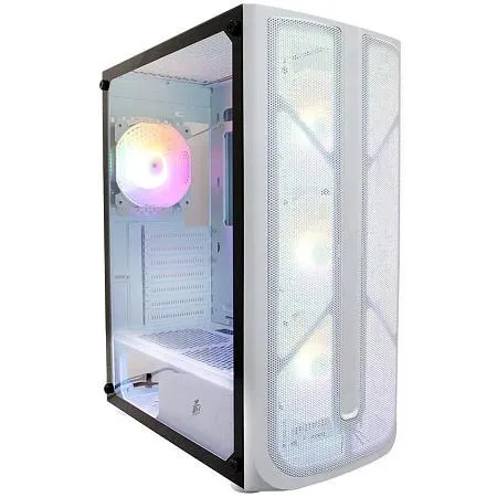 Корпус 1STPLAYER FIREBASE X4 (mATX, ATX, Mini-ITX, белый, без БП)/(X4-WH-4F1-W) Корпус 1STPLAYER FIREBASE X4 (mATX, ATX, Mini-ITX, белый, без БП)/(X4-WH-4F1-W)