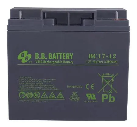Аккумулятор для ИБП B.B.Battery BC 17-12