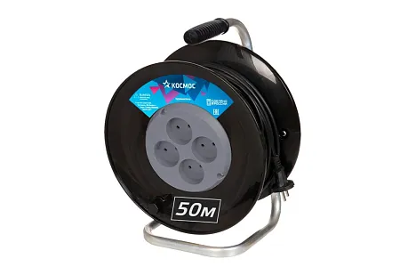 Сетевой фильтр Космос YKKsm50m-4g(6A) 50 м, черный Сетевой фильтр Космос YKKsm50m-4g(6A) 50 м, черный