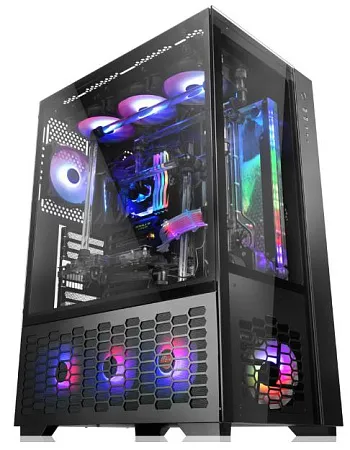 Корпус Raijintek Paean Premium (mATX, ATX, Mini-ITX, черный, без БП)/(0R20B00208)