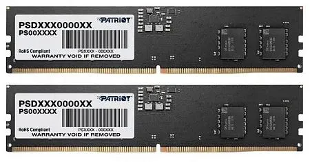 Оперативная память 2x16 GB DDR5 Patriot Psd532g4800k (38400 Мб/с, 4800 МГц, CL40)