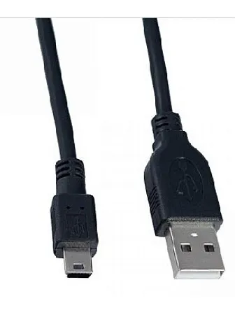 Кабель соединительный Perfeo U4302 (USB 2.0 A-mini USB 2.0 B) черный 1,8 м