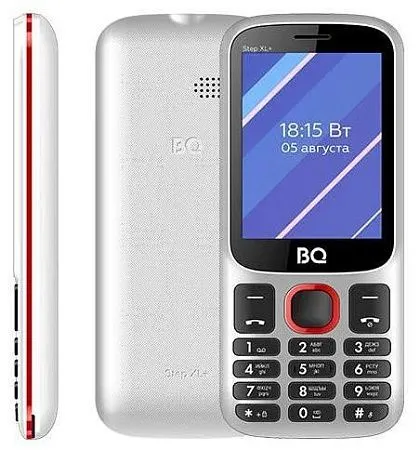 Мобильный телефон BQ 2820 Step XL+,красный, белый