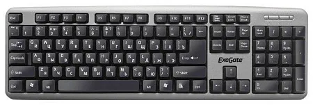 Клавиатура ExeGate LY-401 (USB), (серый)