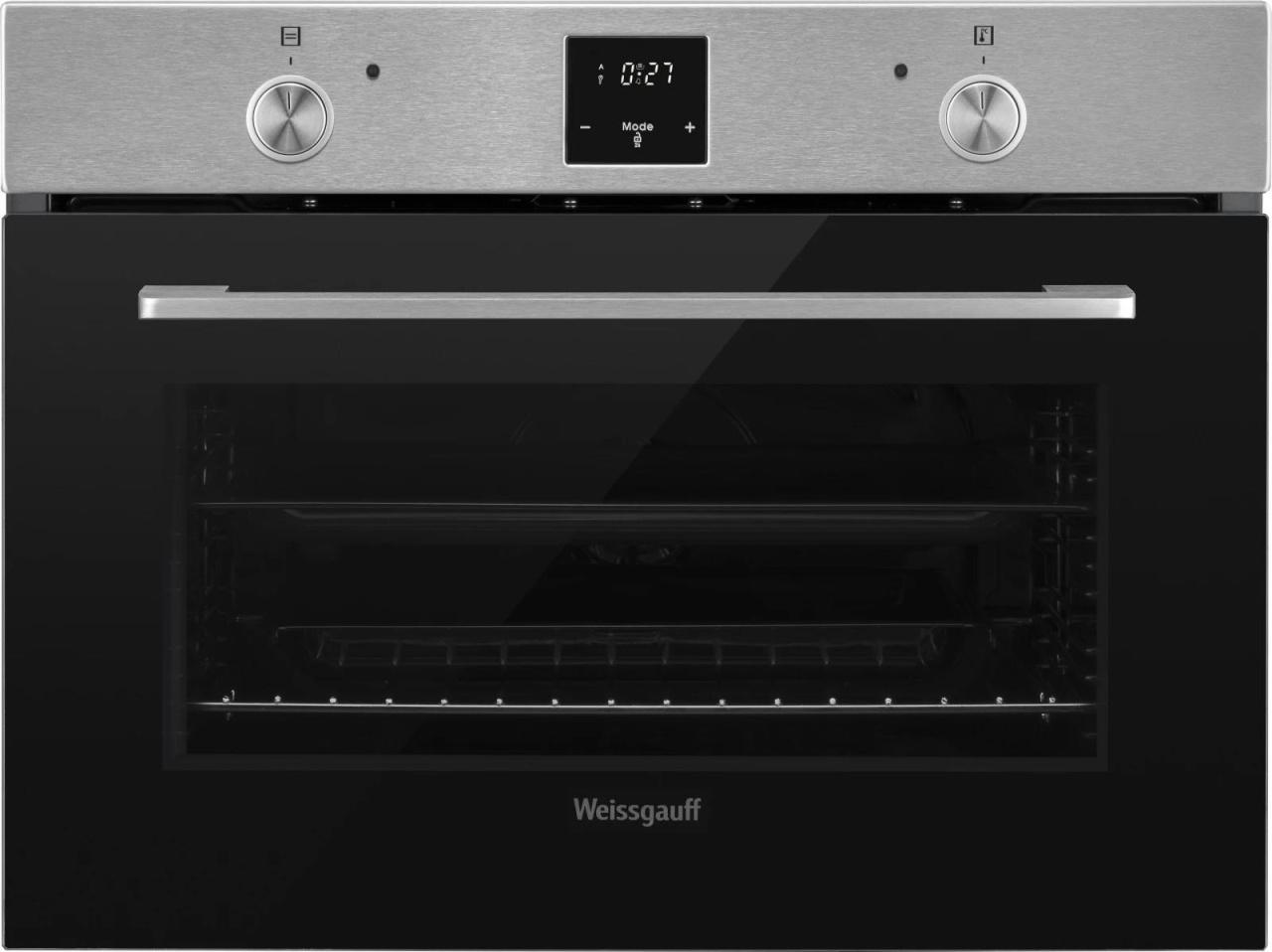 Духовой шкаф Weissgauff EO 459 PDX (серебристый)