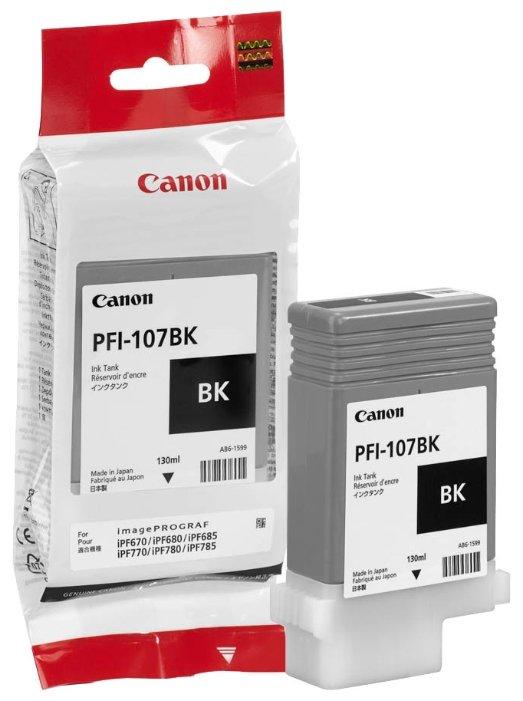 Картридж Canon PFI-107BK