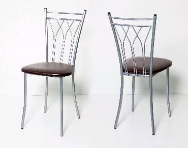 БИТЕЛ Стул ПРЕМЬЕР Серебро/Шоколад С-221