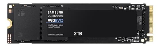 SSD диск Samsung 990 EVO (2048 Гб (M.2) 2280)/(MZ-V9E2T0BW)