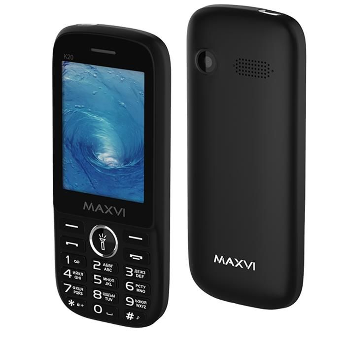 Мобильный телефон MAXVI K20,черный