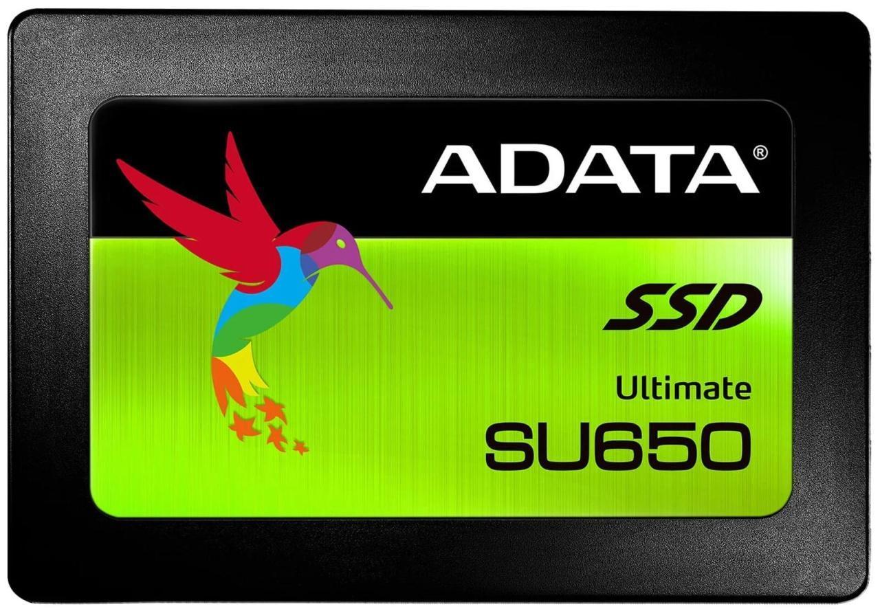 SSD диск ADATA Ultimate SU650 (960 Гб (SATA) 2.5")/(ASU650SS-960GT-R)