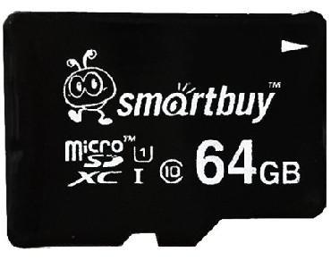 SMARTBUY (SB64GBSDCL10-00) MicroSDXC 64GB Class10 UHS-1