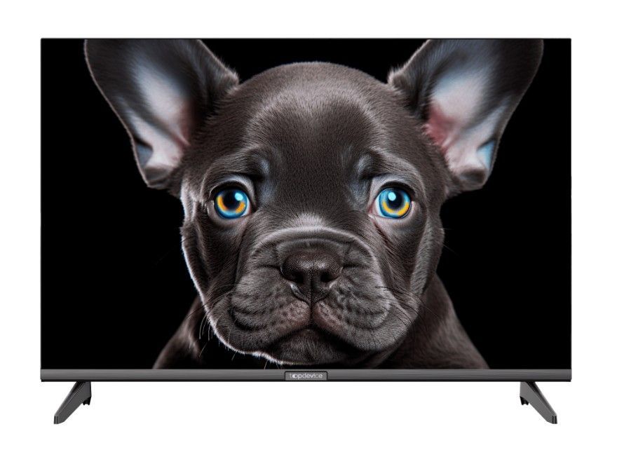 Телевизор Topdevice TDTV24CS08H_BK 24" 720p HD Smart TV черный