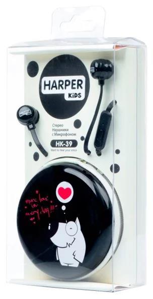 Наушники Harper Kids HK-39 (черный) ()