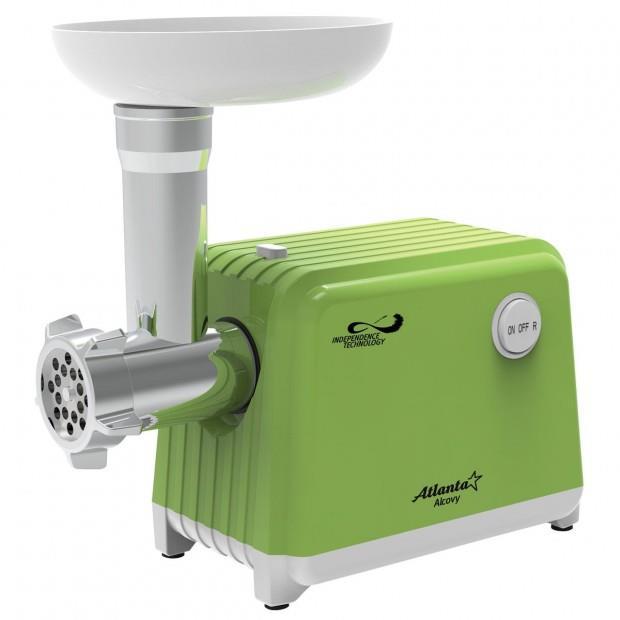 Мясорубка Atlanta ATH-3300 (белый, зеленый)