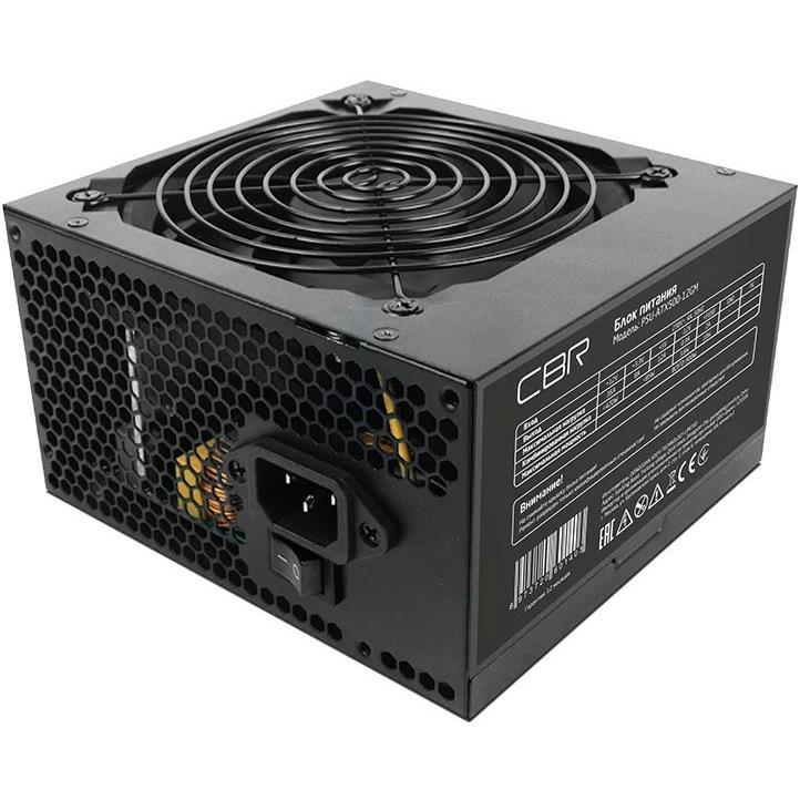 Блок питания CBR PSU-ATX500-12GM () (500 Вт )