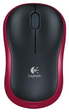 Мышь Logitech M185 красный