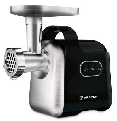 Мясорубка Brayer BR1602 (серебристый, черный)