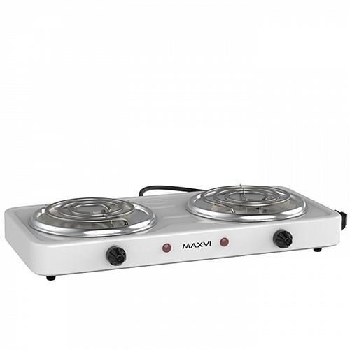 Плита настольная MAXVI HE201 (белый)
