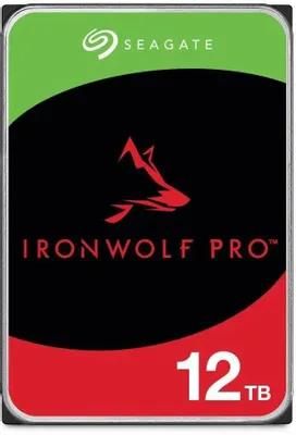 Жесткий диск 3.5" 12000 ГБ Seagate Ironwolf Pro, 7200 rpm, 256 МБ