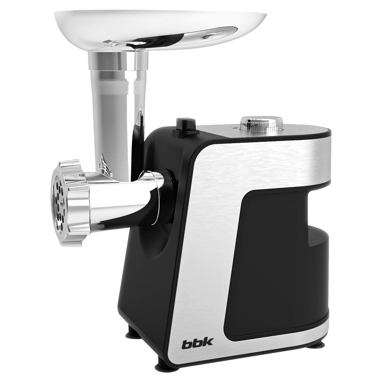 Мясорубка BBK MG2000 (черный, стальной)