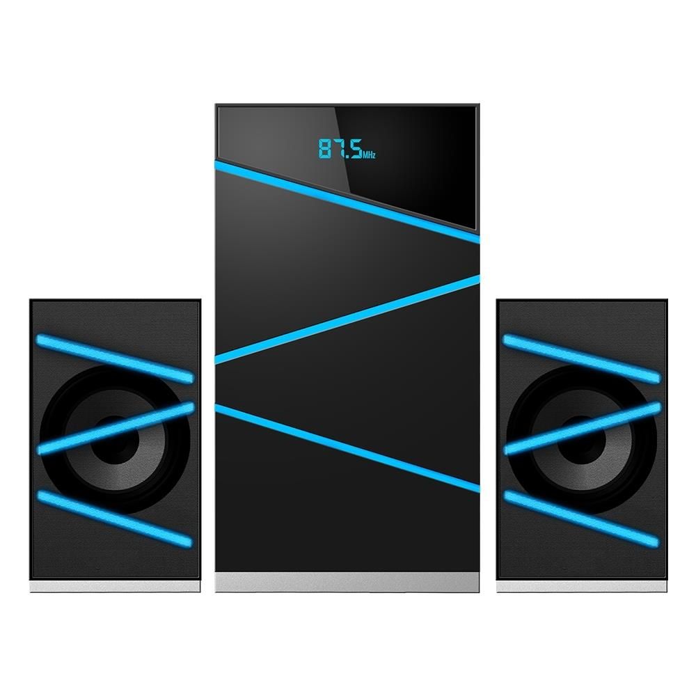 Компьютерная акустика Ginzzu GM-420 (2.1 / 65 Вт  / черный)