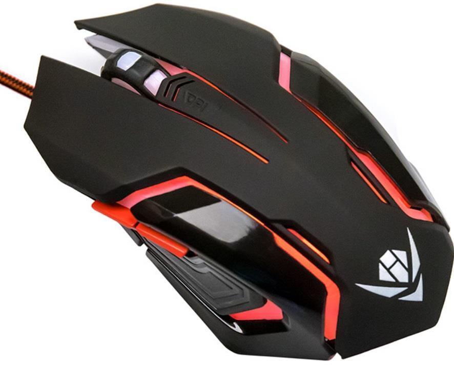 Мышь Nakatomi MOG-20U (USB,черный)/()