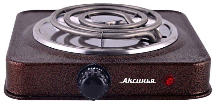 Плита настольная Аксинья КС-005 (коричневый)