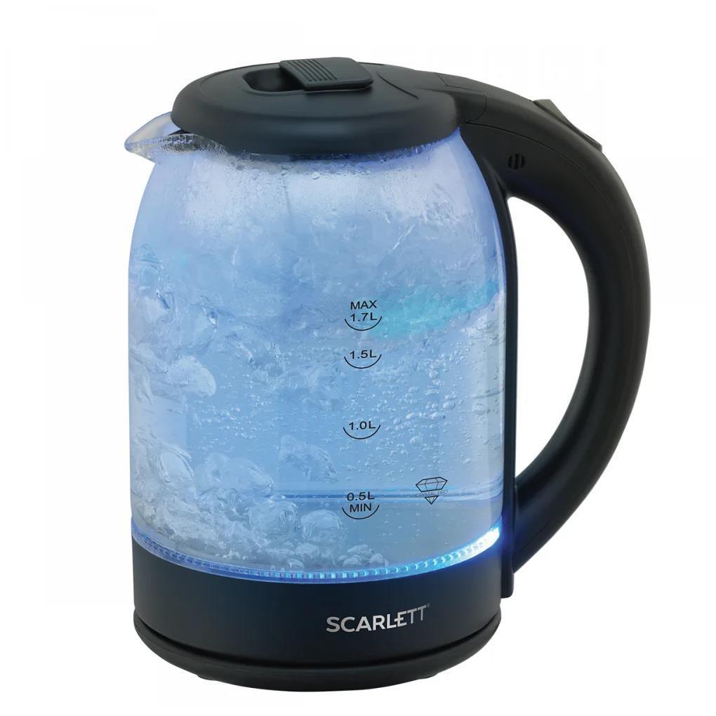 Электрический чайник Scarlett SC-EK27G90 (черный)