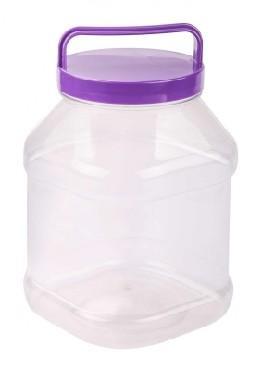 АЛЬТЕРНАТИВА М463 Бидон ПЭТ 3л прямоугольный