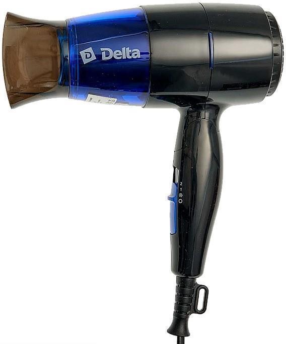 Фен DELTA DL-0907 синий, черный