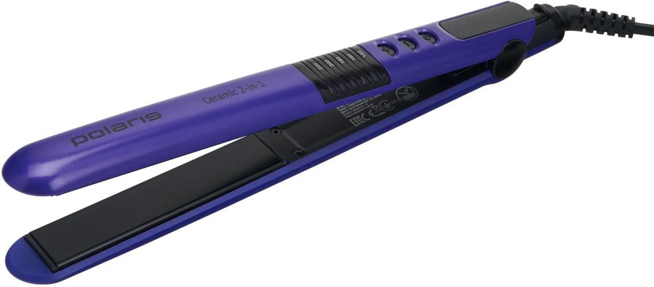 Щипцы для волос Polaris PHS 2405K фиолетовый