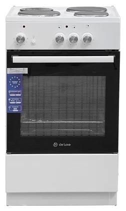 Плита De luxe 5003.18э,белый