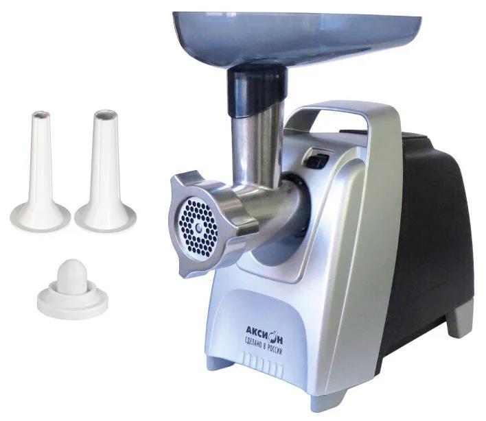 Мясорубка Аксион М 62.01 (серебристый, черный)