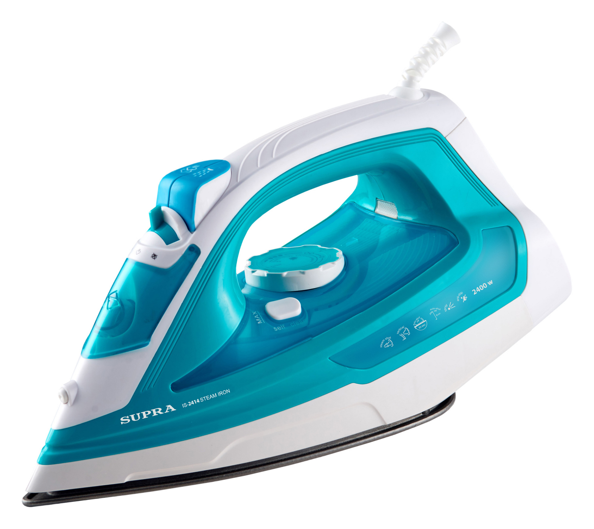 Утюг Supra IS-2414 (белый, голубой)