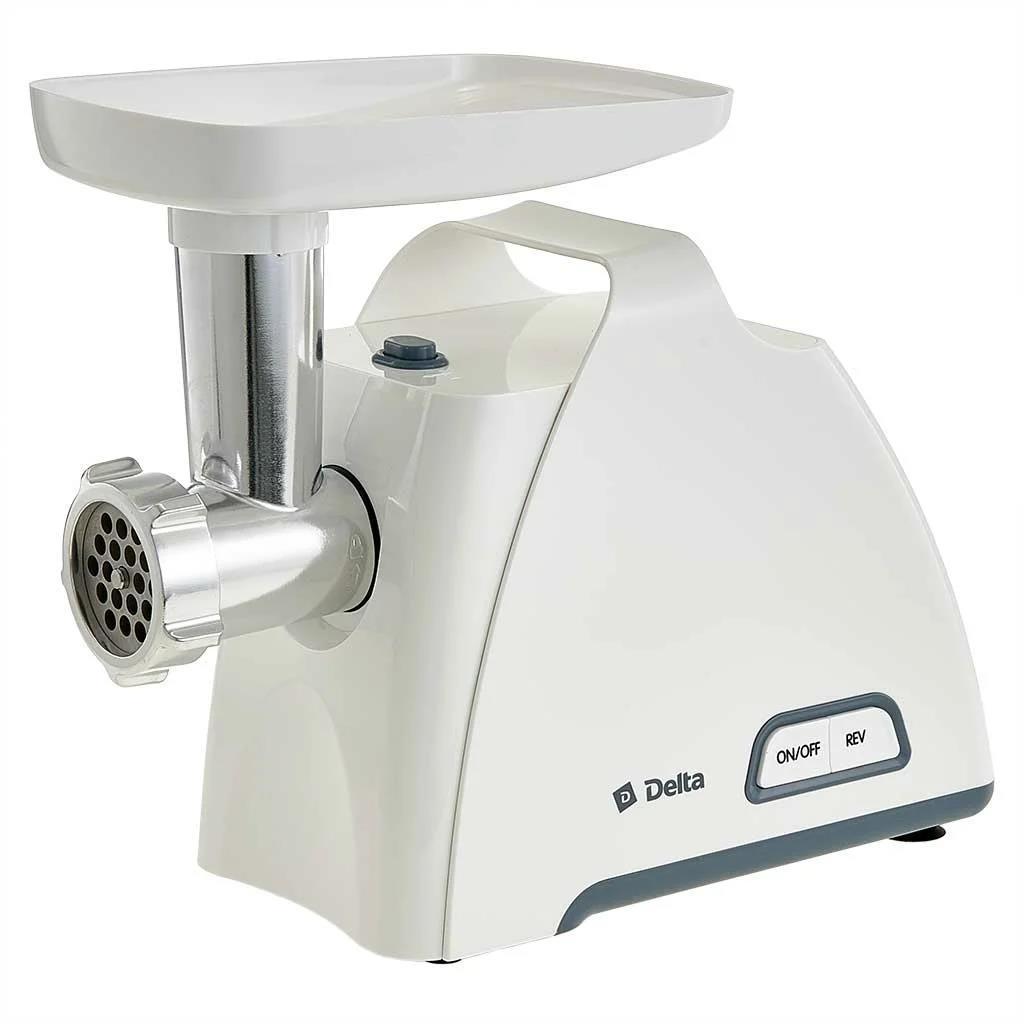 Мясорубка DELTA DL-6104M (белый, серый)