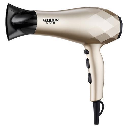 Фен DELTA LUX DL-0941 золотистый, черный