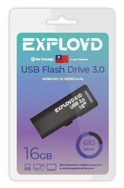 EXPLOYD EX-16GB-610-Black USB 3.0