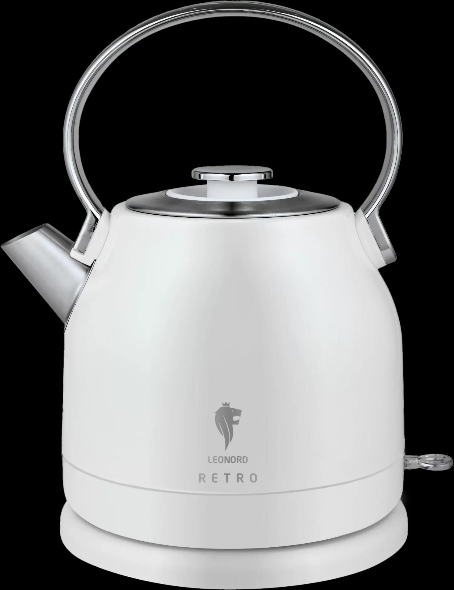 Электрический чайник Leonord LE- 1904 RETRO (белый)
