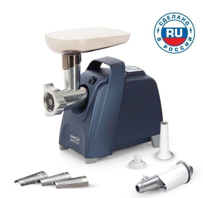 Мясорубка Аксион М 62.04 (синий)