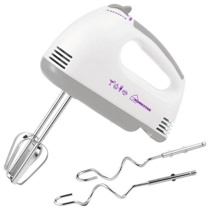 Миксер HOMESTAR HS-2004 (серый, белый)